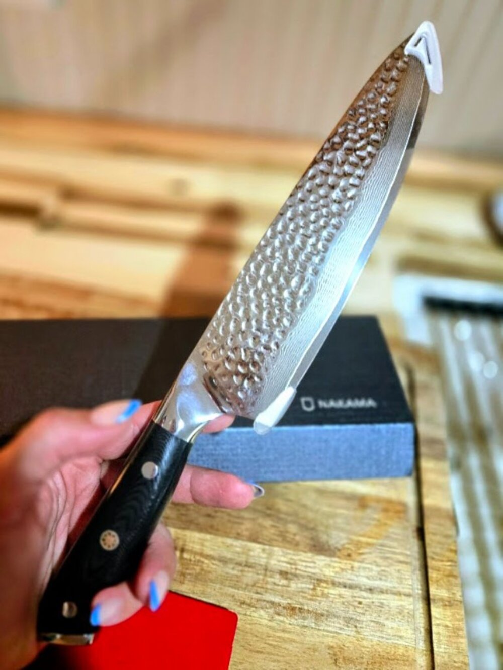 Nakama Japanese Damascus Steel Chef Knife BNIB